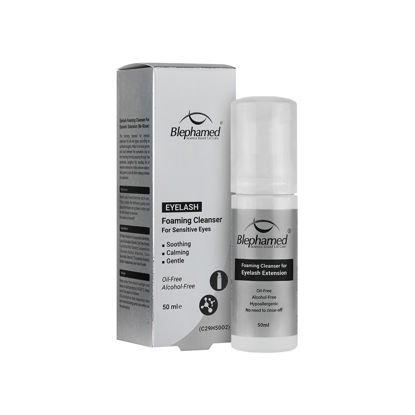 فوم پاک کننده آرایش بلفامد مناسب برای مژه های اکستنشن