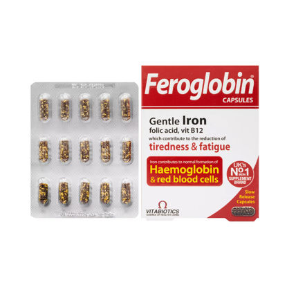 کپسول فروگلوبین ب 12 ویتابیوتیکس 30 عددی