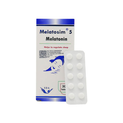 قرص ملاتونین 5 میلی گرم سیمرغ دارو عطار 30 عددی