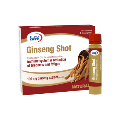 ویال خوراکی جینسینگ شات یوروویتال 6 عددی