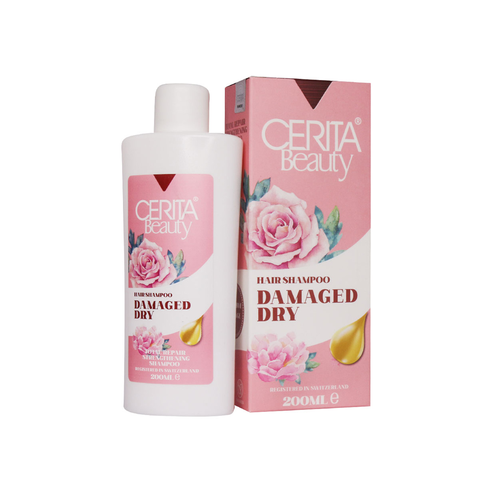 شامپو سریتا مدل بیوتی مناسب برای موهای خشک و آسیب دیده