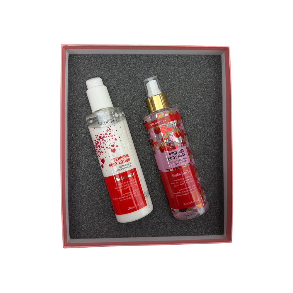 ست بادی میست ریچنا + لوسیون بدن مدل ماسک شل مناسب بانوان