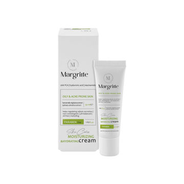 کرم مرطوب کننده و آبرسان مارگریت مناسب برای پوست چرب و مستعد آکنه