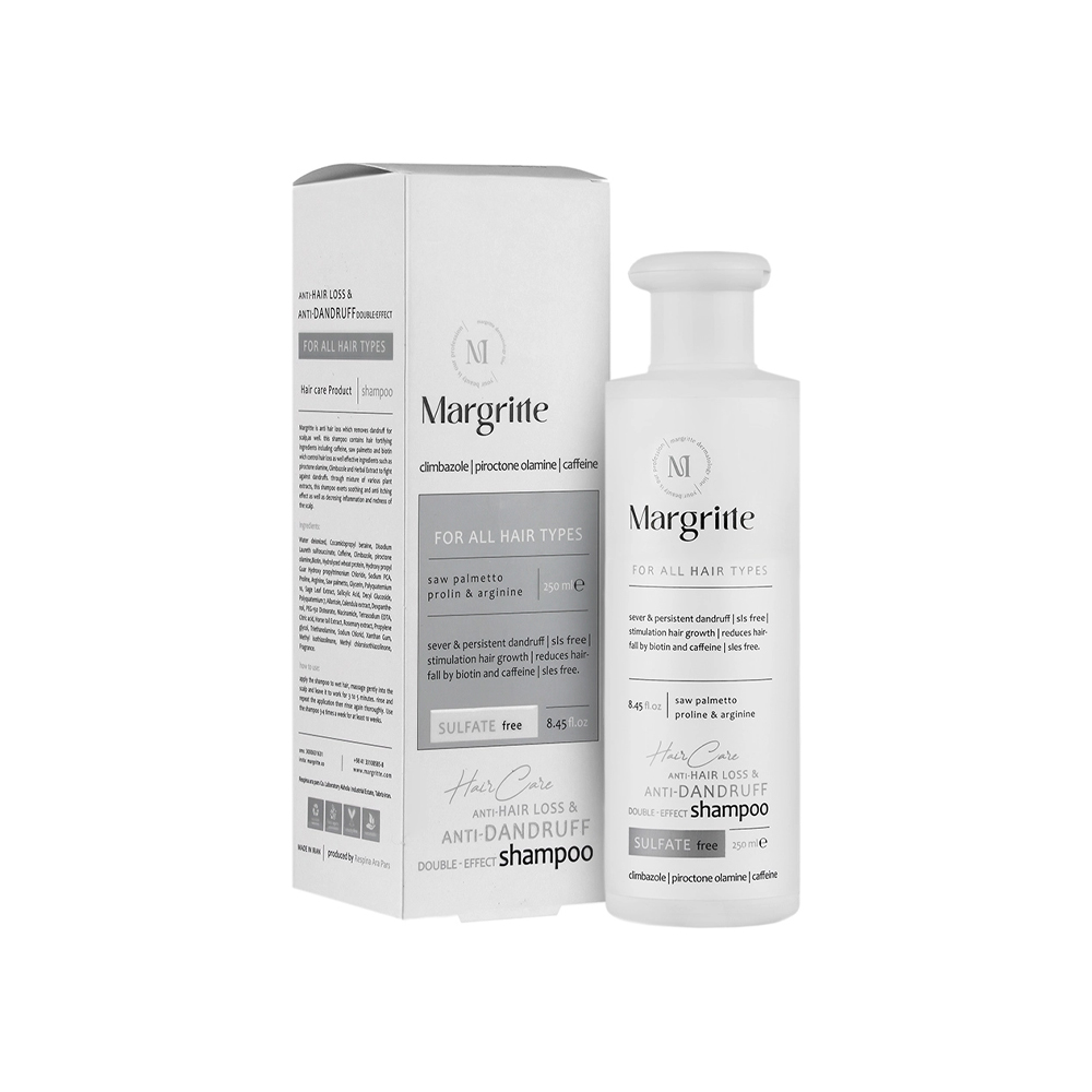 شامپو ضد شوره و ضد ریزش مو مارگریت