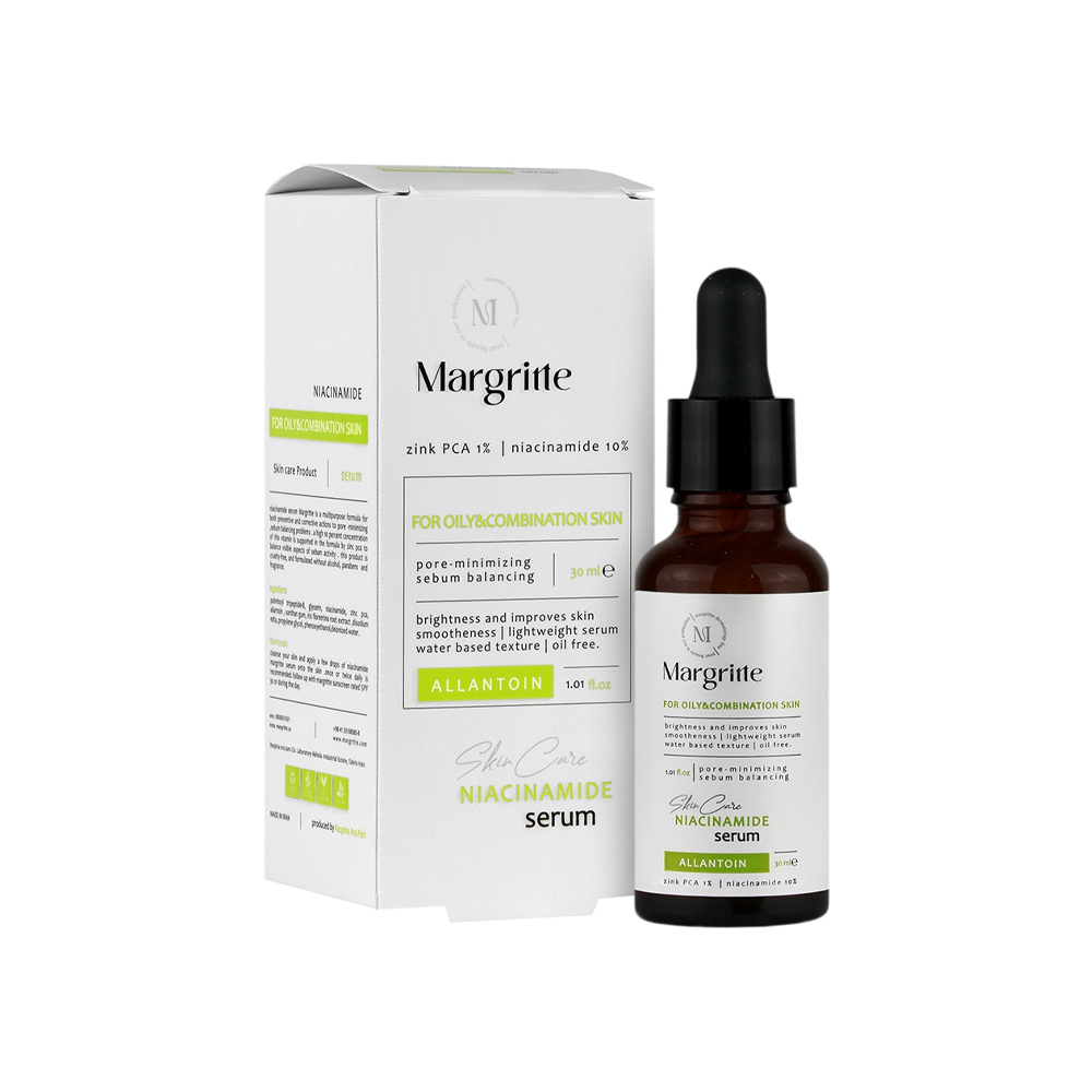 سرم نیاسینامید مارگریت مناسب برای پوست چرب و مختلط