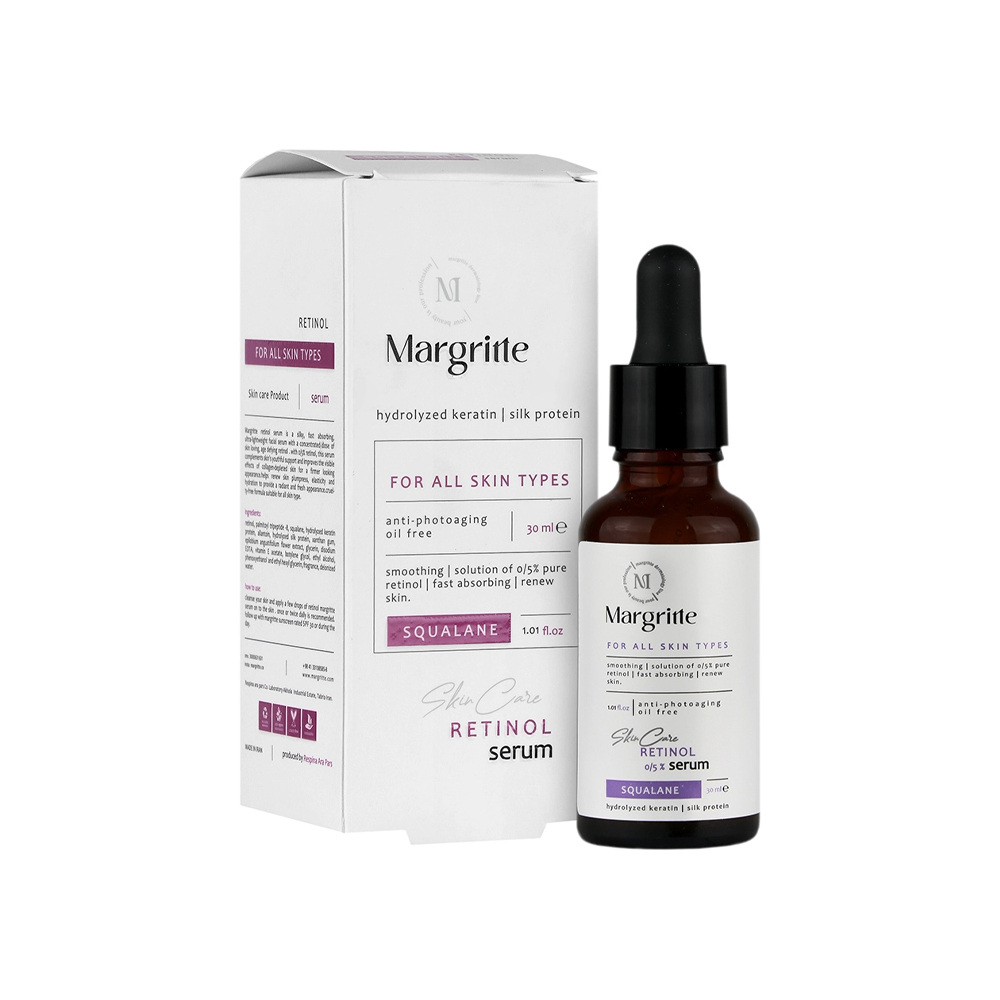 سرم رتینول مارگریت مناسب برای انواع پوست