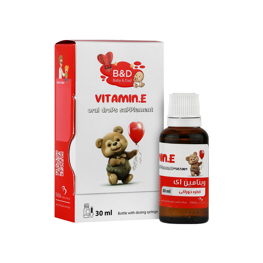 قطره ویتامین ای بیبی اند دد 30 میلی لیتر