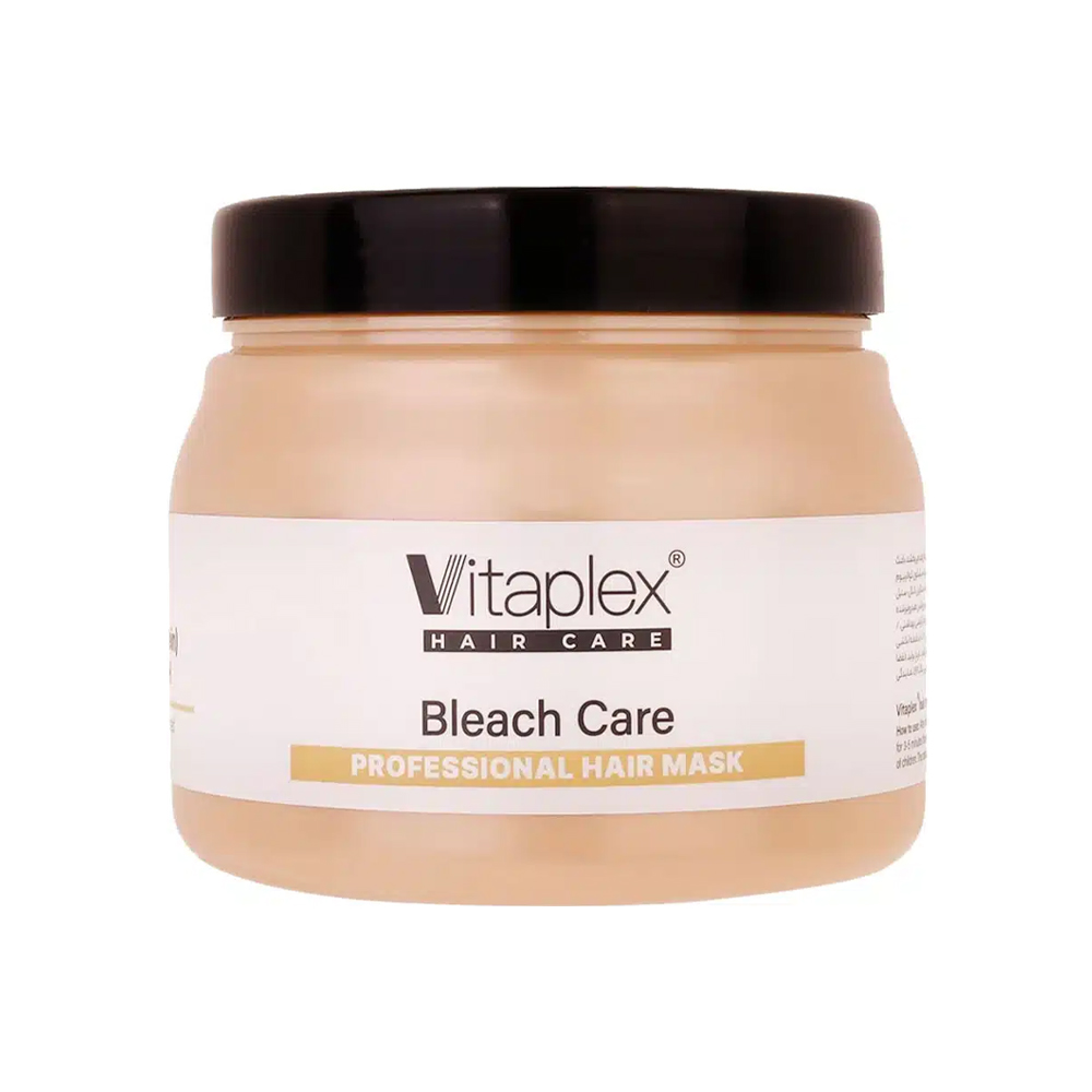 ماسک ترمیم کننده مو ویتاپلکس مدل بلیچ کر مناسب برای موهای دکلره شده 
