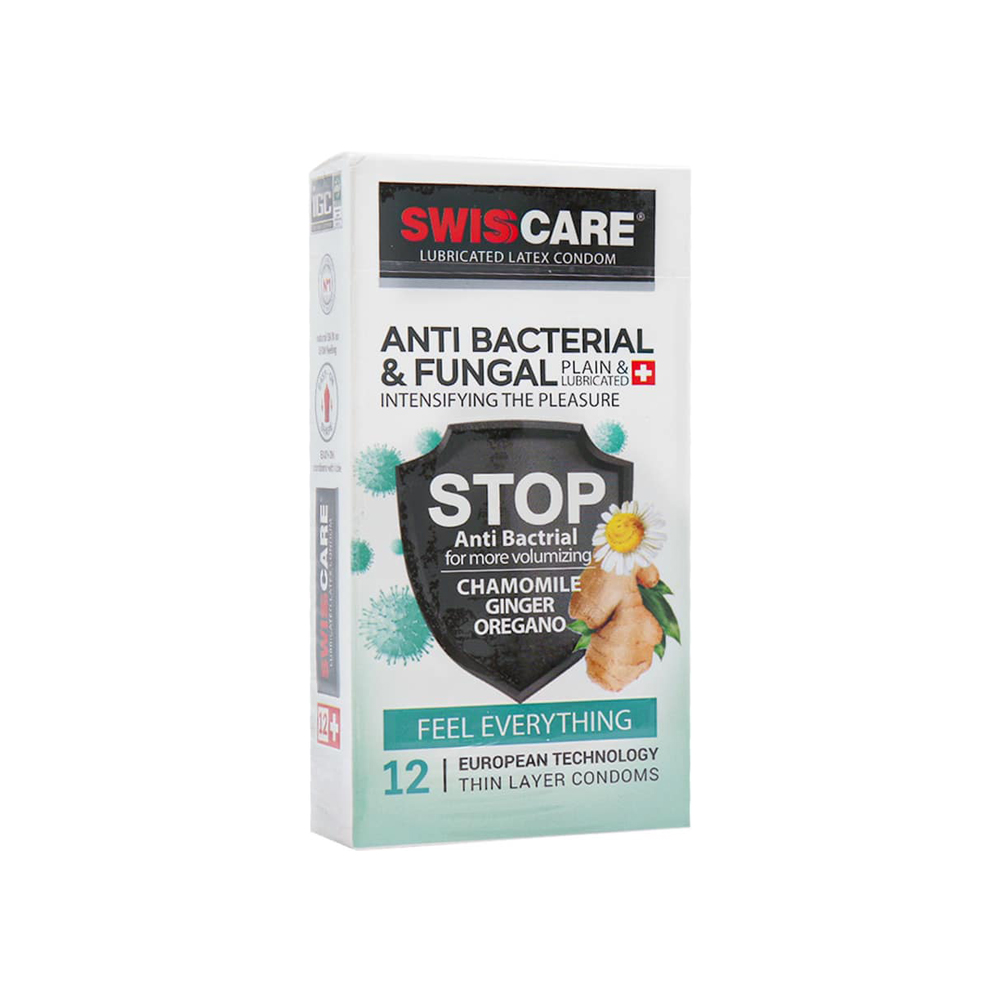 کاندوم ضد باکتری و ضد قارچ سوئیس کر