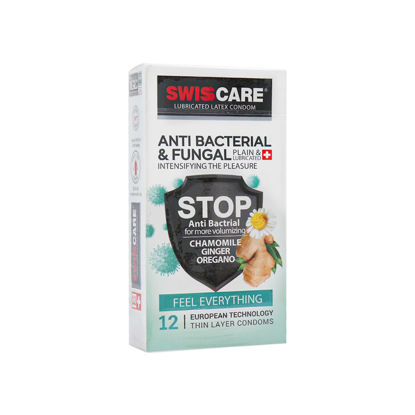 کاندوم ضد باکتری و ضد قارچ سوئیس کر