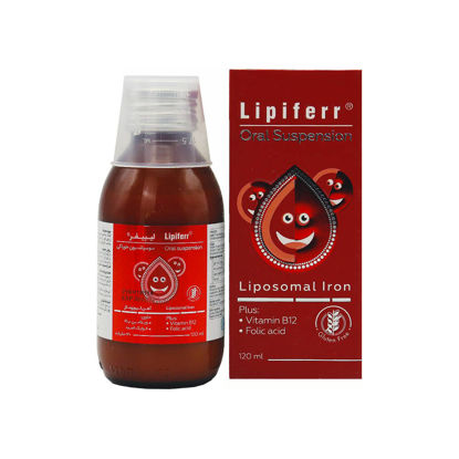 سوسپانسیون خوراکی لیپیفر کیمیا کالا رازی 120 میلی لیتر