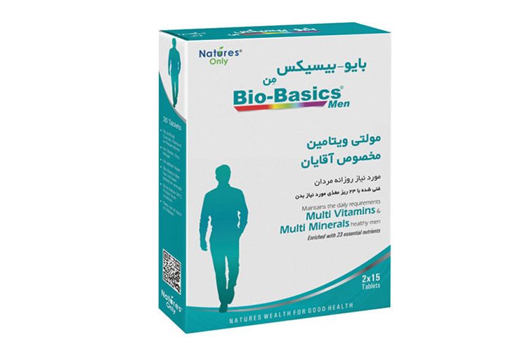 قرص بایوبیسیکس مخصوص آقایان نیچرز انلی 30 عددی